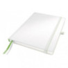 Notatnik Leitz Complete iPad 80k. biały, linia, twarda okładka