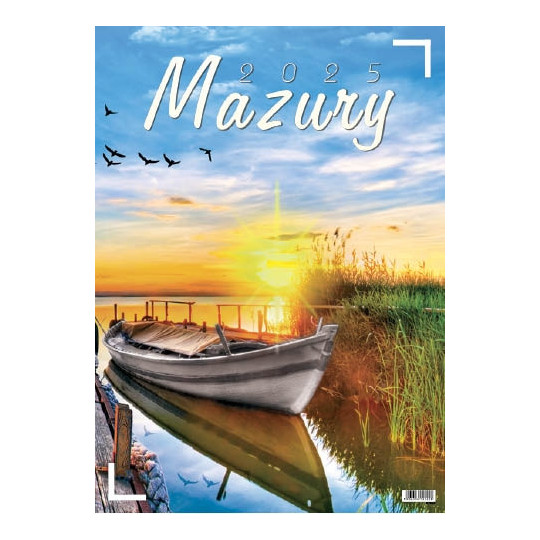 Kalendarz wieloplanszowy standard Mazury WP122 Jotan