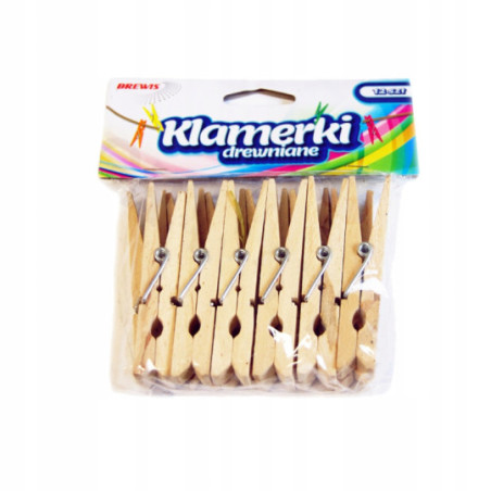 Klamerki ozdobne 6cm naturalne SPN60 Brewis