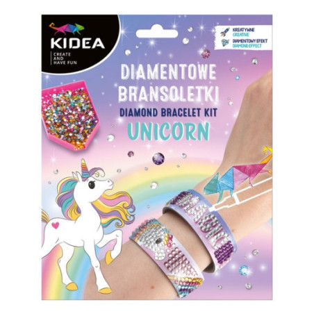 Diamentowe bransoletki Unicorn Kidea DBUKA Derform