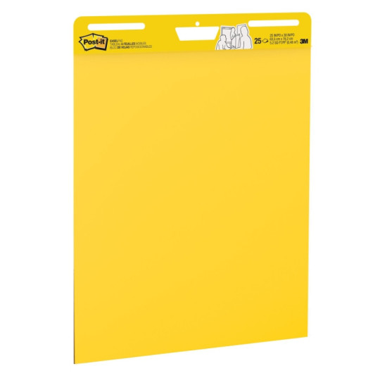 Blok na flipchart Post-it samoprzylepny gładki 25k
