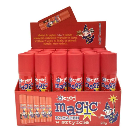 Klej introligatorski MAGIC 20g 30 sztuk Kamaben