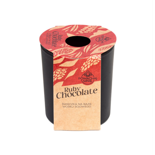 Świeczka Pavoncella Powąchaj mnie Ruby Chocolate 130ml