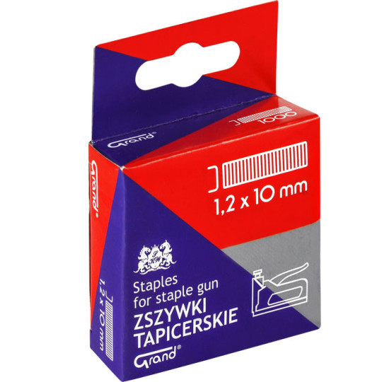 Zszywki do zszywacza tapicerskiego 1,2x10 Grand