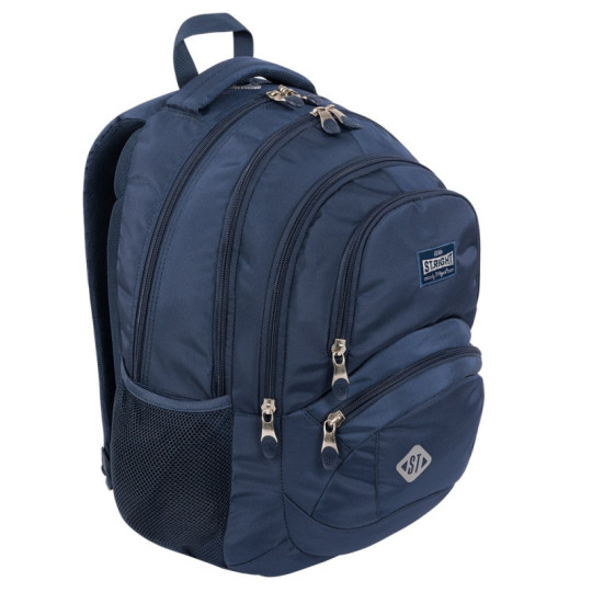 Plecak 4-komorowy STRIGHT BP-05 ST. NAVY BLUE VINTAGE Majewski