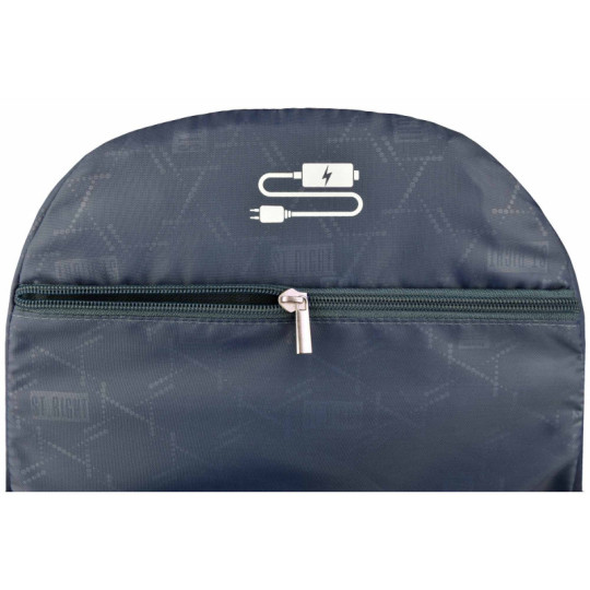 Plecak 4-komorowy STRIGHT BP-05 ST. NAVY BLUE VINTAGE Majewski