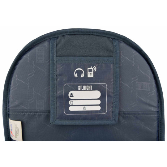 Plecak 4-komorowy STRIGHT BP-05 ST. NAVY BLUE VINTAGE Majewski