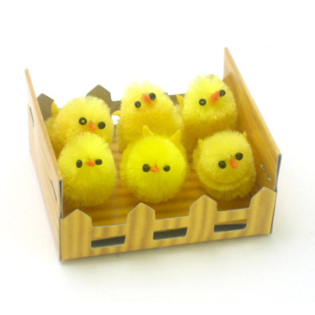 Kurczaki 3cm (6szt.) YX2140 Wielkanoc Arpex Kurczaki 3cm (6szt.) YX2140 Wielkanoc Arpex