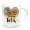 Kubek TOP-022 Wielkie serce Tata Passion Cards