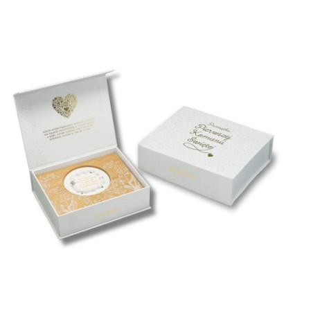 Bransoletka Różaniec ROZ-001 biały I Komunia Passion Cards Bransoletka Różaniec ROZ-001 biały I Komunia Passion Cards