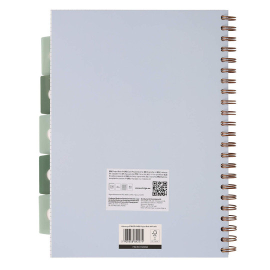 Kołozeszyt A4/100k. kr Project Book Afryka 80g Strigo PADS068 WPC