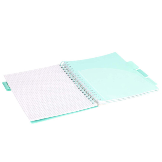 Kołozeszyt B5/100k. kr Project Book KOT czarny 80g Strigo PADS023 WPC