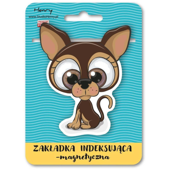 Zakładka magnetyczna index Pies Henry