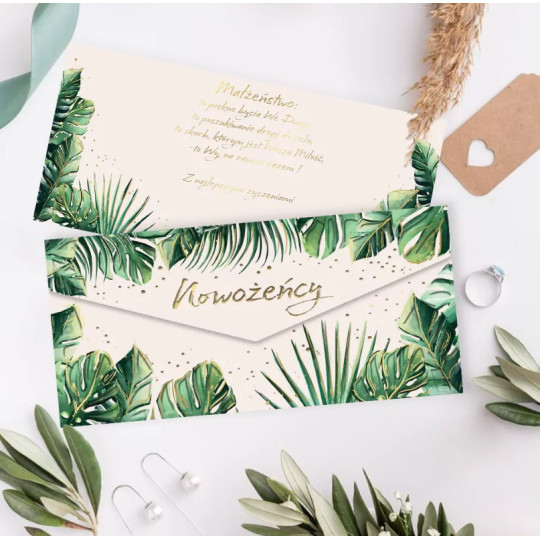Koperta Ślub Monstera Henry Koperta Ślub Monstera Henry