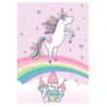 Mini karnet z kopertą B8 Unicorn Tęcza Henry