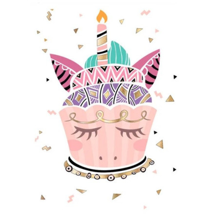 Mini karnet z kopertą B8 Unicorn Tort Henry Mini karnet z kopertą B8 Unicorn Tort Henry