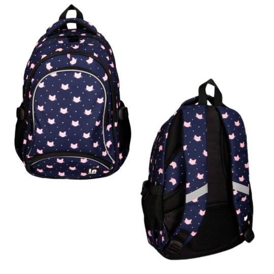 Plecak 3-komorowy granatowy Koty Incood 24l