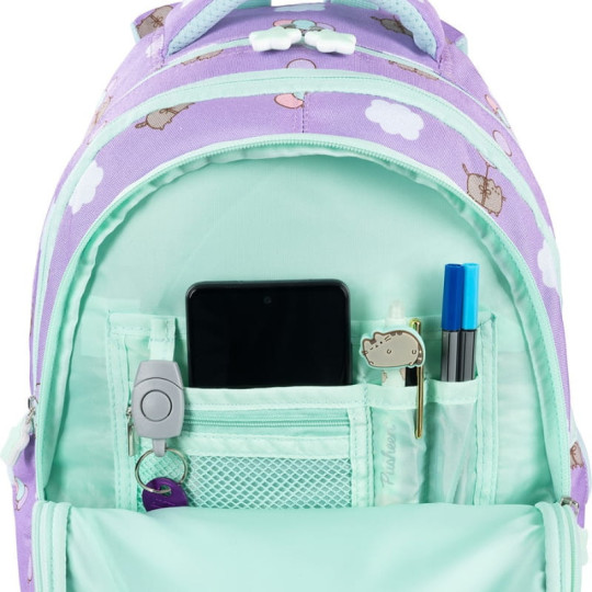 Plecak 4-komorowy BPL-58  PUSHEEN VIOLET mkmp Majewski