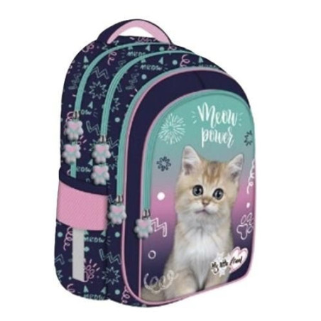 Plecak 4-komor. BPL-58 MY LITTLE FRIEND KITTY PARTY  Majewski
