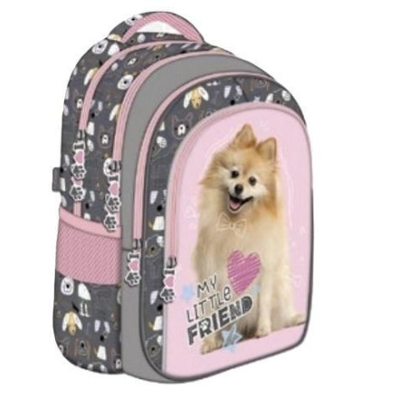 Plecak 4-komor. BPL-58 MY LITTLE FRIEND SWEET POMERANIAN  Majewski