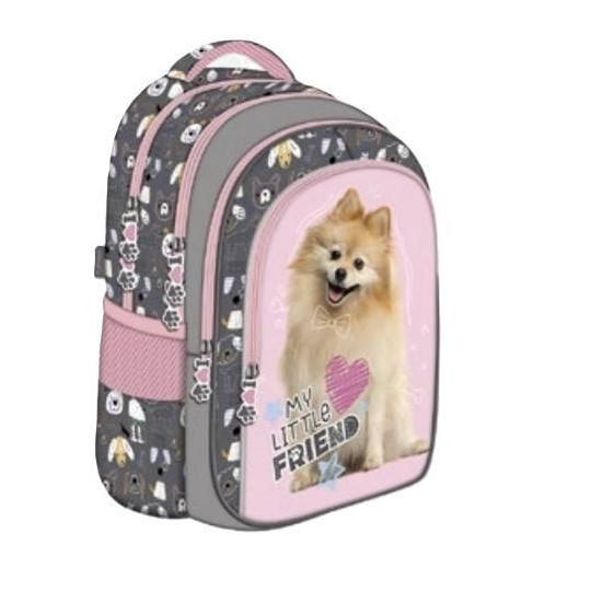 Plecak 4-komor. BPL-58 MY LITTLE FRIEND SWEET POMERANIAN  Majewski