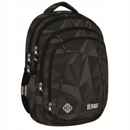 Plecak 4-komorowy Stright BP-04 Geometric Grey mkmp Majewski