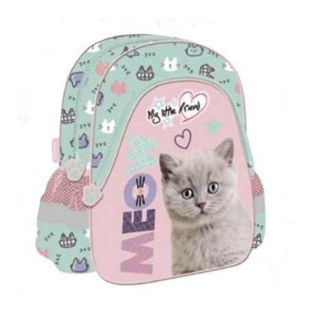 Plecak przedszkolny 11" D1 MY LITTLE FRIEND FLUFFY KITTY Majewski Plecak przedszkolny 11" D1 MY LITTLE FRIEND FLUFFY KITTY Majewski