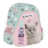 Plecak przedszkolny 11" D1 MY LITTLE FRIEND FLUFFY KITTY Majewski