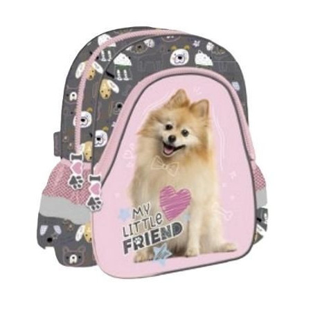 Plecak przedszkolny 11" D1 MY LITTLE FRIEND POMERANIAN Majewski Plecak przedszkolny 11" D1 MY LITTLE FRIEND POMERANIAN Majewski