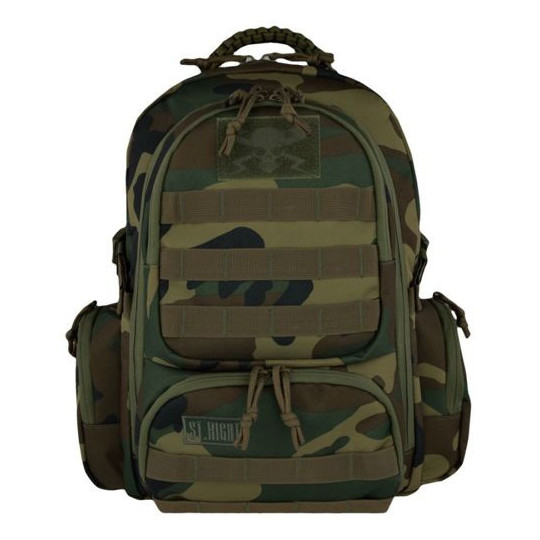 Plecak szkolny Stright BP-36 Military Woodland Camo Majewski Plecak szkolny Stright BP-36 Military Woodland Camo Majewski