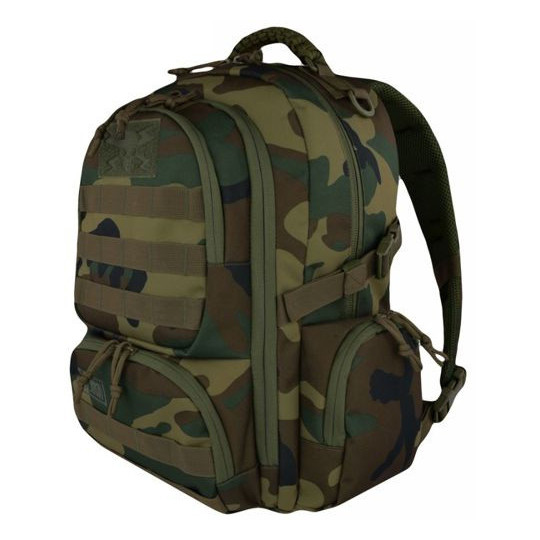 Plecak szkolny Stright BP-36 Military Woodland Camo Majewski Plecak szkolny Stright BP-36 Military Woodland Camo Majewski