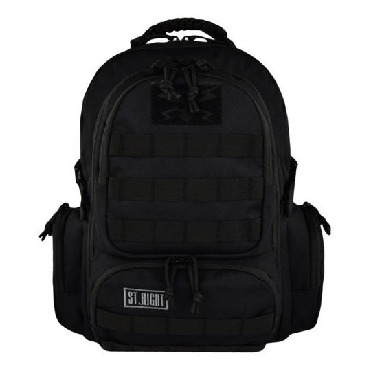 Plecak szkolny Stright BP-36 Military Black Majewski Plecak szkolny Stright BP-36 Military Black Majewski