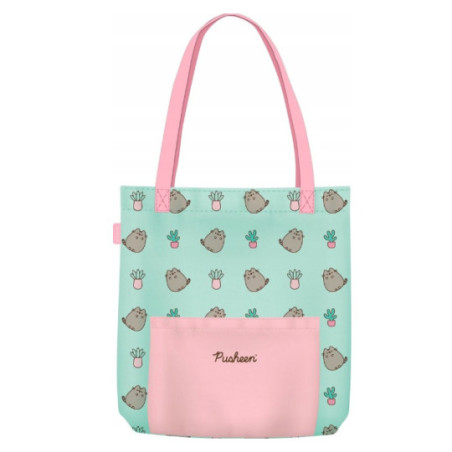 Torba na ramię szoperka  PUSHEEN MINT Majewski