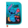 Piórnik dwuklapkowy bez wyposażenia STITCH MINT ALOHA Majewski