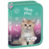 Piórnik dwuklapkowy bez wyposażenia MY LITTLE FRIEND KITTY PARTY Majewski