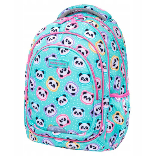 Plecak ASTRABAG Minty Pandas AB330 502025010 Astra