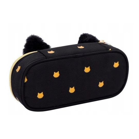Piórnik ASTRABAG Fluffy Kitty Black AC6 503025028 Astra