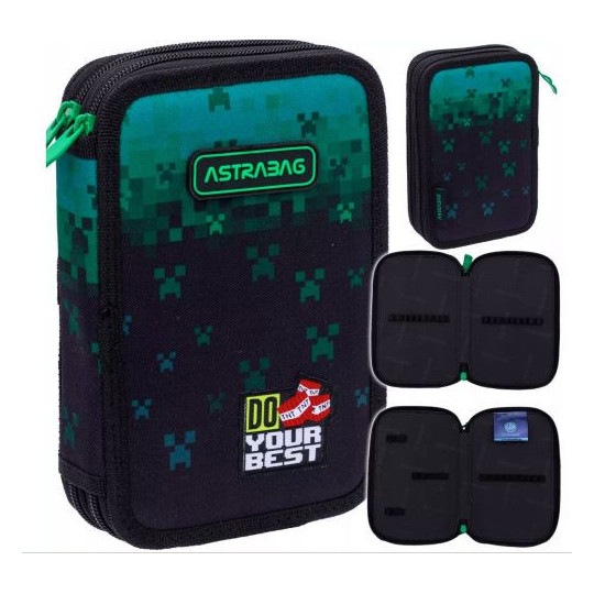 Piórnik podwójny bez wyposażenia ASTRABAG Do Your Best AC2 Astra