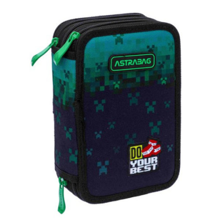 Piórnik JUMBO potrójny z wyposażeniem ASTRABAG Do Your Best AC31 Astra