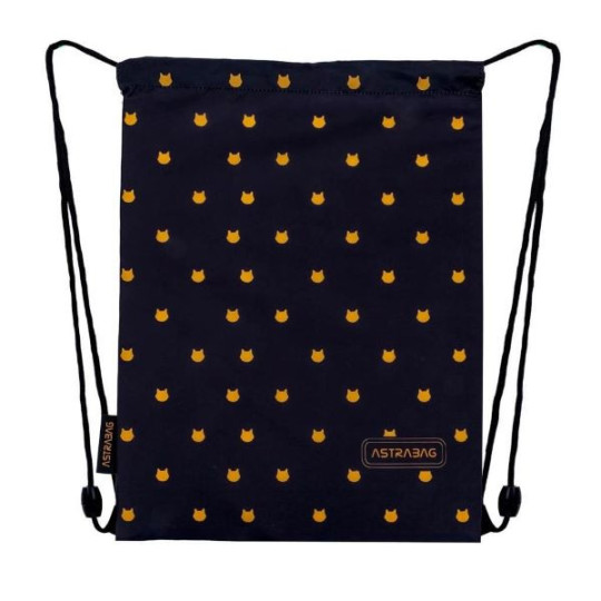 Worek na obuwie ASTRABAG Fluffy Kitty Black AD1 Astra