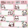 Nalepki na zeszyt Panda NNZPA10 Derform