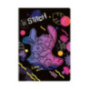 Zeszyt A4/60k. kr. Disney Black   wzór 2 - Stitch (marg.) Patio 91415PTR