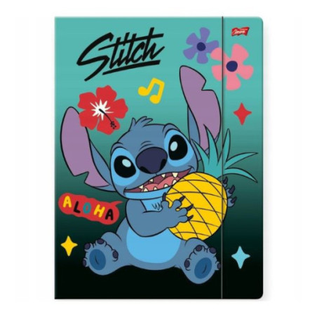 Teczka z gumką A4 STITCH Mint Aloha Majewski Teczka z gumką A4 STITCH Mint Aloha Majewski