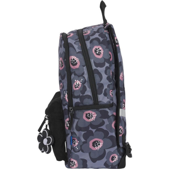 Plecak szkolny Oxford Bloom szary