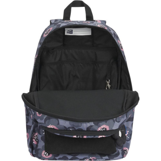 Plecak szkolny Oxford Bloom szary