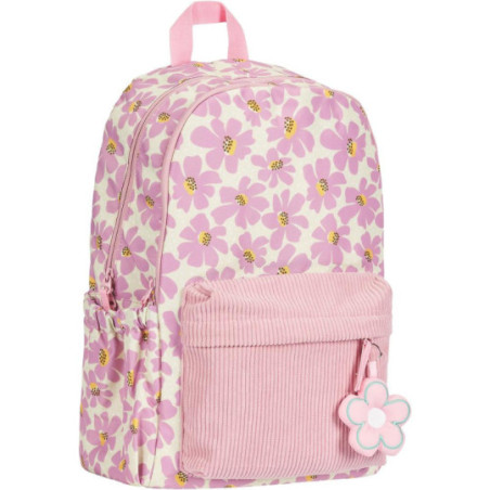 Plecak szkolny Oxford Bloom różowy 