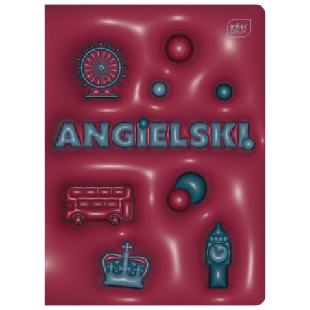 Zeszyt A5/60 kr Angielski Hybrid + pigułka wiedzy Interdruk