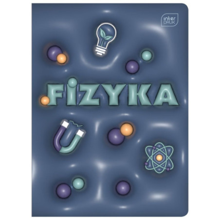 Zeszyt A5/60 kr Fizyka Hybrid + pigułka wiedzy Interdruk