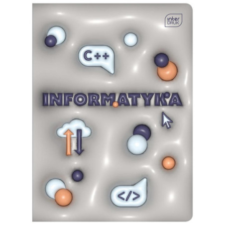 Zeszyt A5/60 kr Informatyka Hybrid + pigułka wiedzy Interdruk