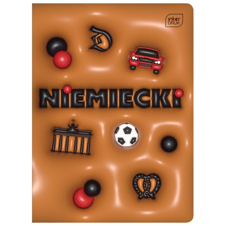 Zeszyt A5/60 kr Niemiecki Hybrid + pigułka wiedzy Interdruk